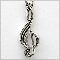 Treble Clef Charm