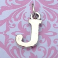 Letter J Charm