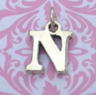 Letter N Charm