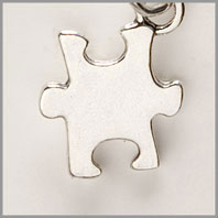 Puzzle Piece Charm