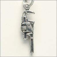 Monkey Wrench Charm