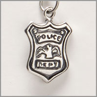 Police Badge Charm