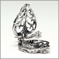 Heart Charm - Filigree with Ring mvbl