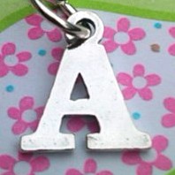 Letter A Charm - Petite