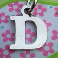 Letter D Charm - Petite