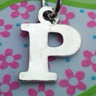 Letter P Charm - Petite