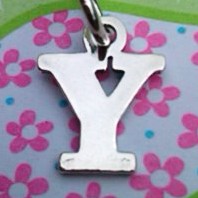 Letter Y Charm - Petite