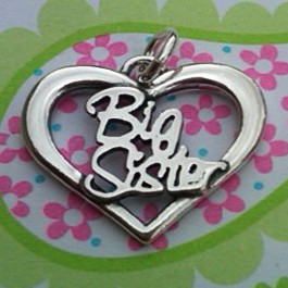 Big Sister Charm - Heart