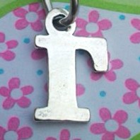 Greek Letter Gamma Charm - Petite