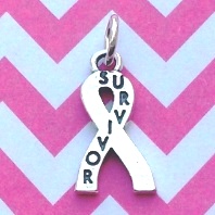 Awareness Ribbon Charm - Survivor