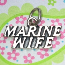 Marine Wife Charm