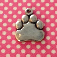 Paw Print Charm