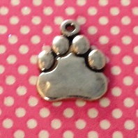 Paw Print Charm