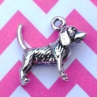 Beagle Charm Small