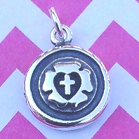 Lutheran Cross Charm