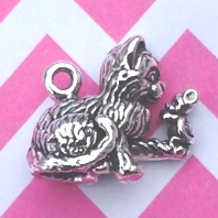 Cat with Mouse Charm