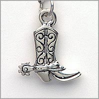 Cowboy Boot Charm w/ Spur