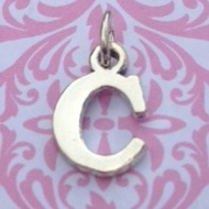 Letter C Charm