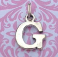 Letter G Charm