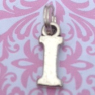 Letter I Charm