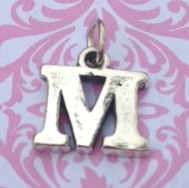 Letter M Charm