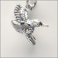 Hummingbird Charm