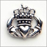 Irish Claddagh Charm