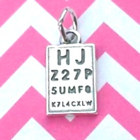 Eye Chart Charm