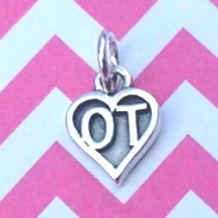 Occupational Therapy Heart Charm
