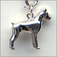 Boxer Dog Charm