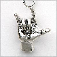 Love Sign Language Charm