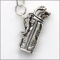 Golf Charm - Clubs in Bag