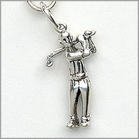 Golf Charm - Male Golfer