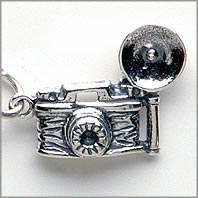 Camera Charm with Flash