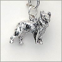 Collie Dog Charm