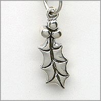 Holly Leaf Charm