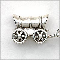 Covered Wagon Charm