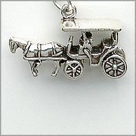 Carriage Charm - Horse Drawn