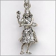 Hula Dancer Charm