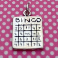 Bingo Card Charm