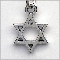 Jewish Charm - Star of David, Plain