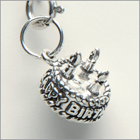 Birthday Cake Charm - 3D