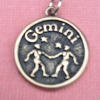 Zodiac Gemini Charm May 21 to June 21
