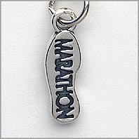 Running Charm - Marathon Footprint