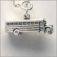 School Bus Charm - Traditional